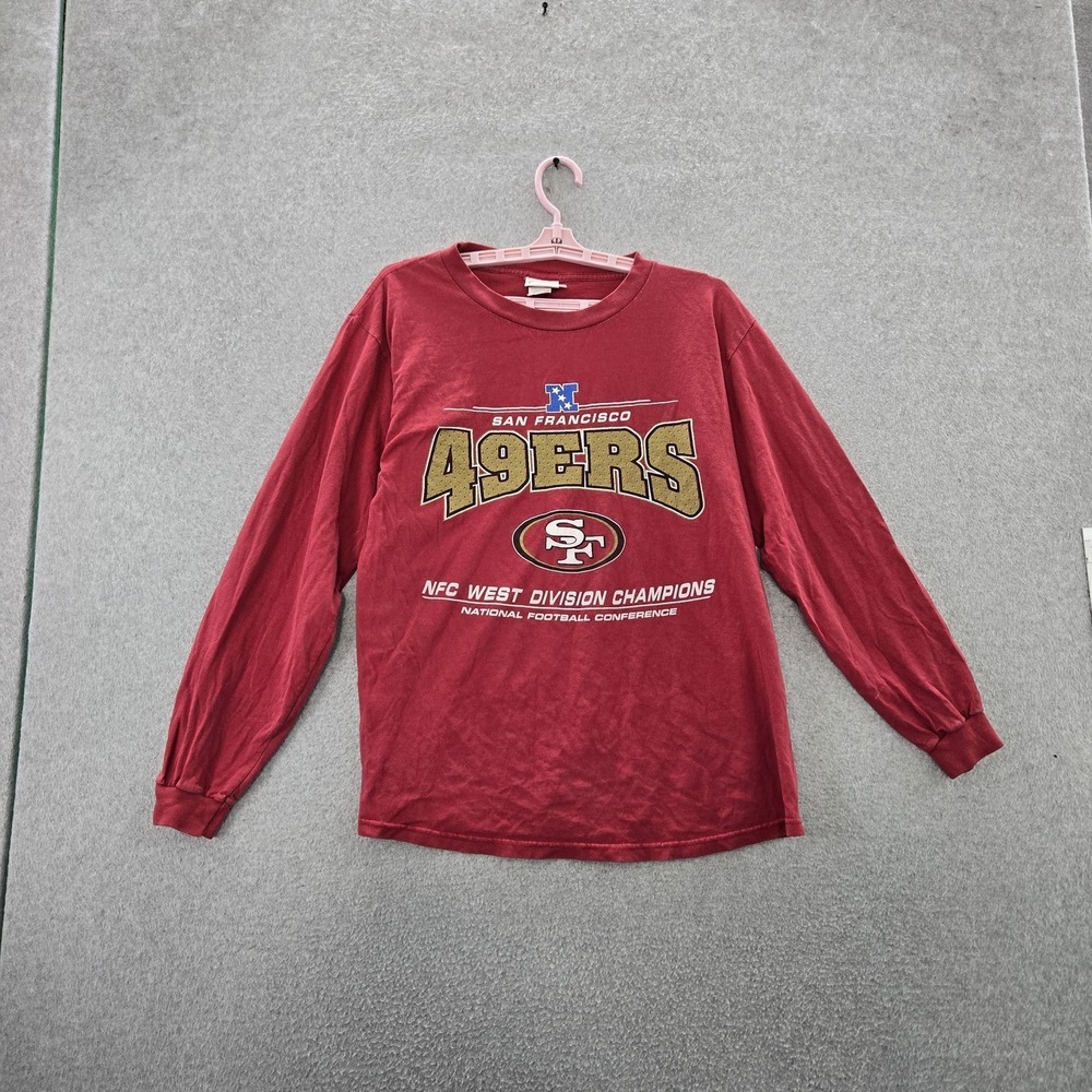 San Francisco 49ers Men Shirt MEDIUM Red VF Imagewear Graphic Print Team READ